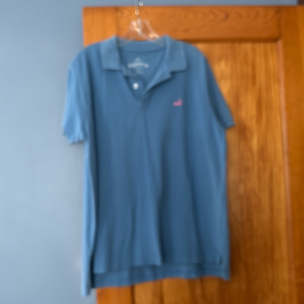 Men’s light blue polo shirt